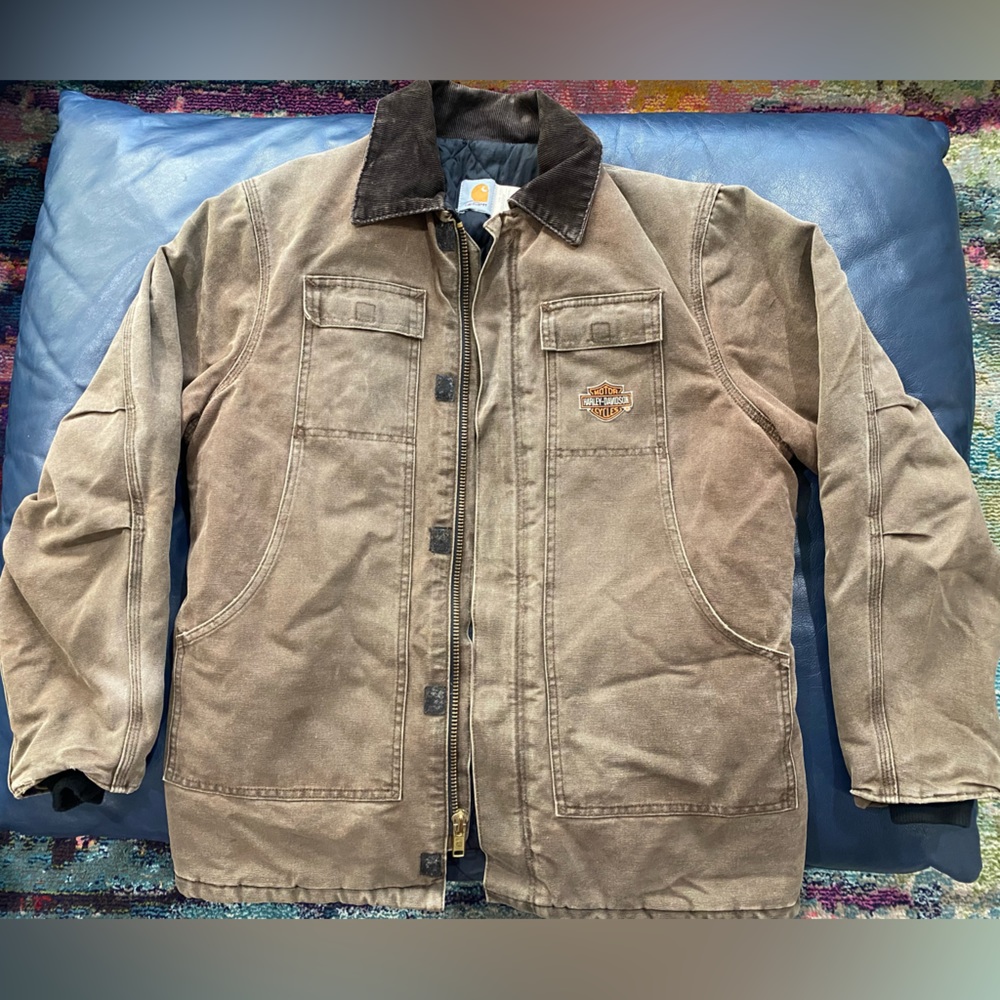 Carhartt Harley Davidson Motorcycle style jacket